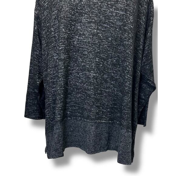 Bobeau Women’s Rudie Crew Neck Knit Tunic by StitchFix, Black, size 3X - Picture 2 of 12